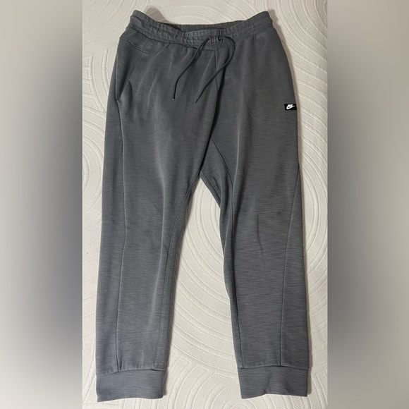 Nike NSW Optic Grey Activewear Athleisure Joggers Track Pants, Men’s Large - Picture 4 of 16